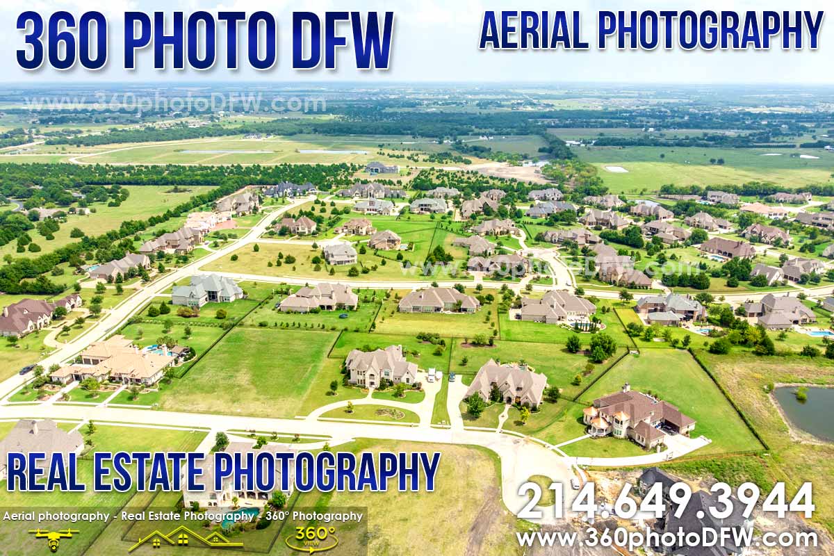 Aerial Photography, Real Estate Photography in Rockwall, TX - 360 Photo DFW - 214.649.3844