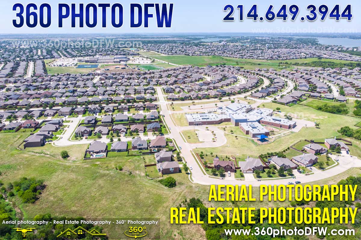 Aerial Photography, Real Estate Photography in Little Elm, TX - 360 Photo DFW - 214.649.3844