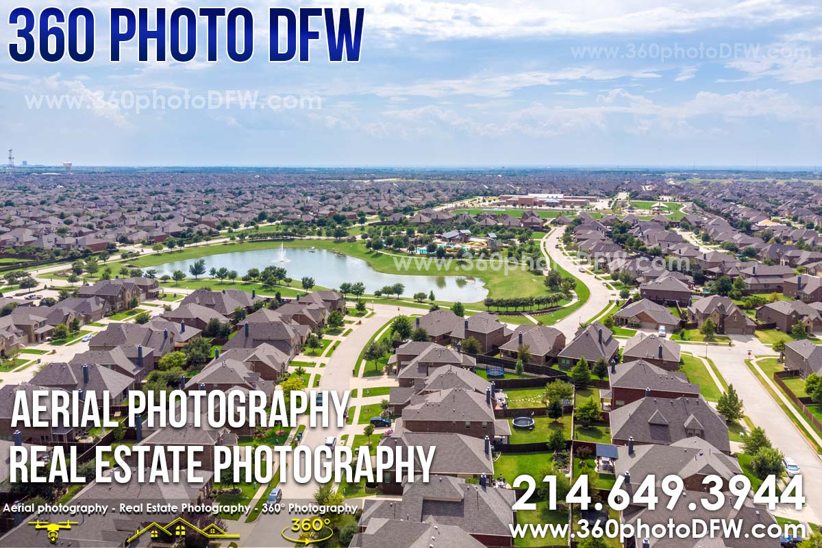 Aerial Photography, Real Estate Photography in McKinney, TX - 360 Photo DFW - 214.649.3844