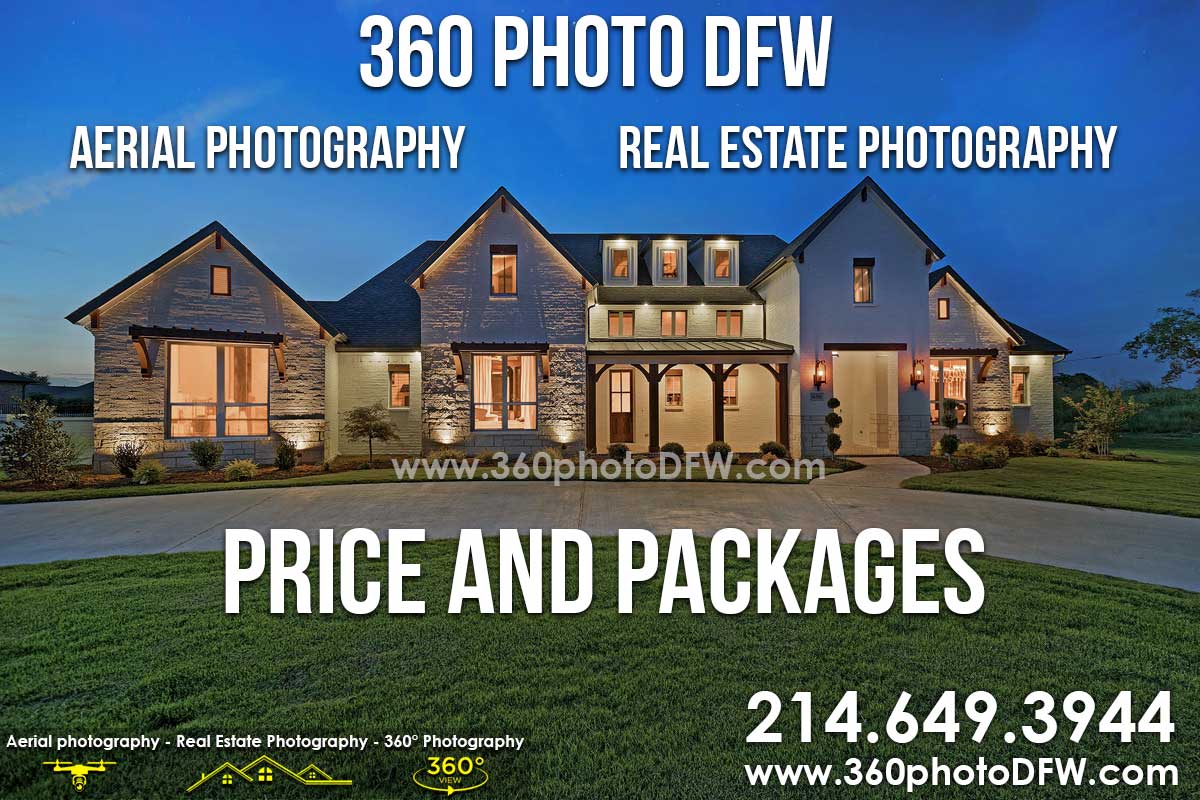 Dallas Real Estate Photography Aerial Photography Price and Packages - 360 Photo DFW - 214.649.3844