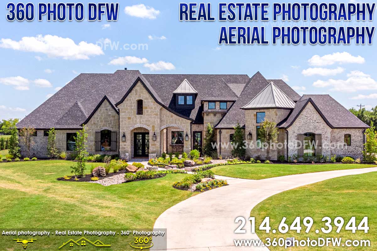 Aerial Photography, Real Estate Photography in Lucas, TX - 360 Photo DFW - 214.649.3844