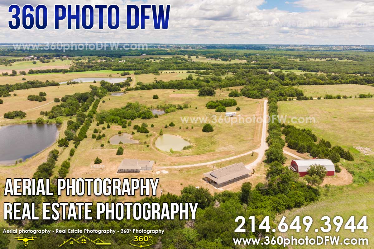 Aerial Photography, Real Estate Photography in Farmersville, TX - 360 Photo DFW - 214.649.3844