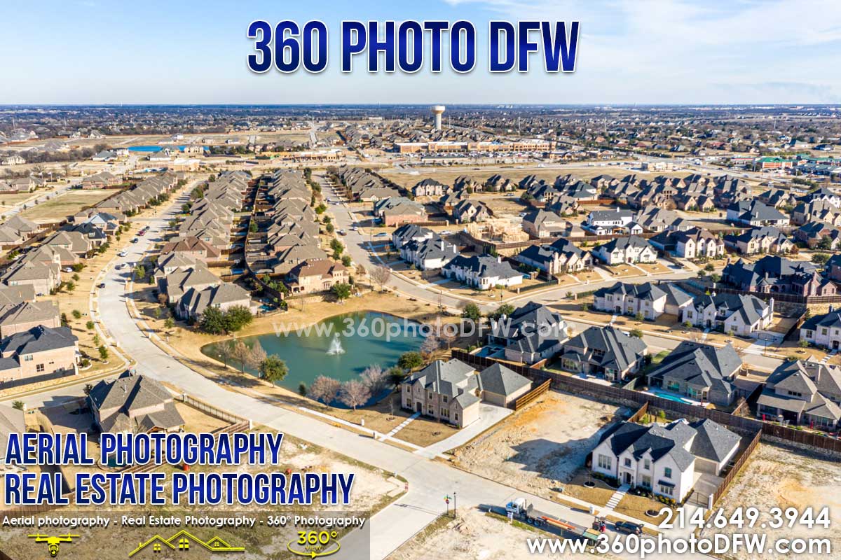 Aerial Photography, Real Estate Photography in Prosper, TX - 360 Photo DFW -214.649.3844