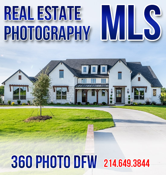 Real Estate Photography in Dallas-Fort Worth- MLS Ready - 360 Photo DFW - 214-649-3844