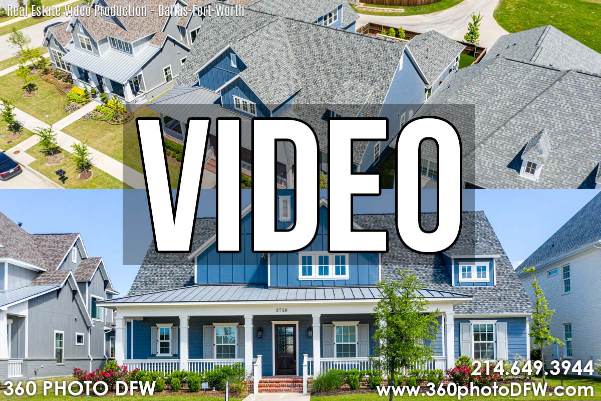 Video Walk-through For Real Estate in Dallas-Fort Worth - 360 Photo DFW