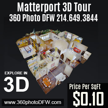 3D Matterport service matterport in DFW- Call 214.649.3844