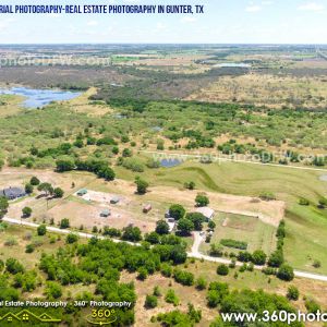 Real Estate Photography, Aerial Photography in Gunter, TX - 360 Photo DFW - 214.649.3844