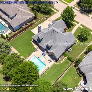 Aerial Photography, Real Estate Photography in Keller, TX - 360 Photo DFW - 214.649.3844