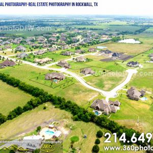 Aerial Photography, Real Estate Photography in Rockwall, TX - 360 Photo DFW - 214.649.3844