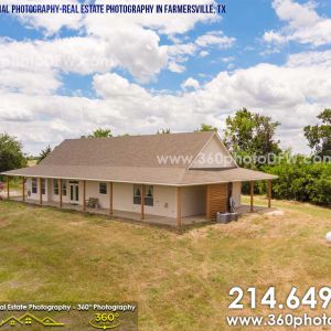 Aerial Photography, Real Estate Photography in Farmersville, TX - 360 Photo DFW - 214.649.3844